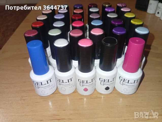 Лот от гел лак на марката Gel.it нови., снимка 2 - Комплекти и лотове - 54661997
