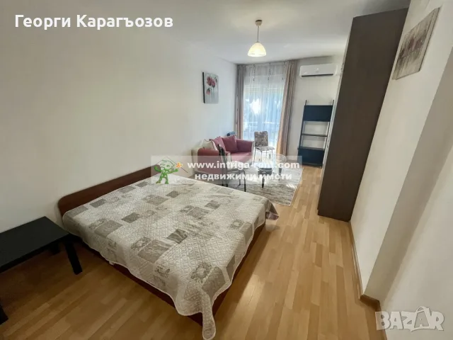 №4119 Едностаен обзаведен апартамент под наем в кв. Училищни-близо до зеленчуков пазар Хасково., снимка 2 - Апартаменти - 55516246