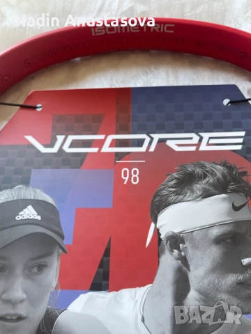 Тенис ракета YONEX VCORE 98 SCARLET (305 ГР.), снимка 4 - Тенис - 54666513