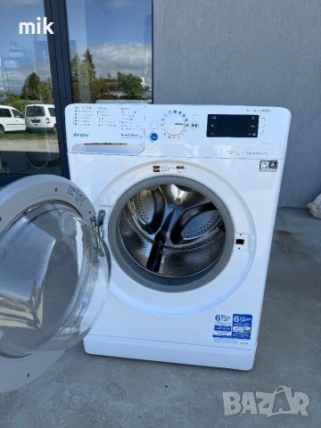 Пералня Indesit 8кг, снимка 3 - Перални - 54326701