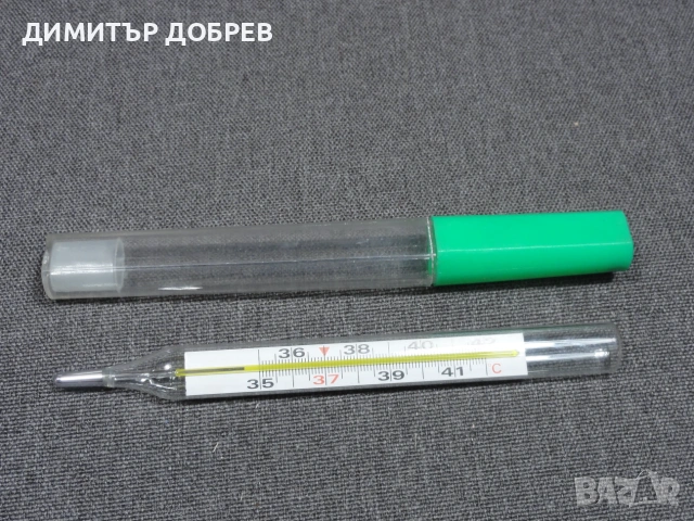СТАР МЕДИЦИНСКИ СТЪЛКЕН ЖИВАЧЕН ТЕРМОМЕТЪР