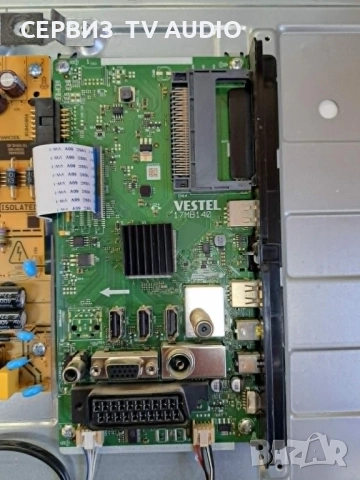 Main board 17MB140, TV TOSHIBA 32WL1A63DG