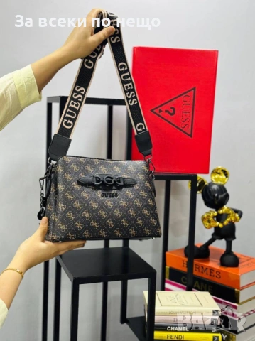 Guess Дамска Чанта Гес - Различни Цветове Код SK1166, снимка 2 - Чанти - 53968884