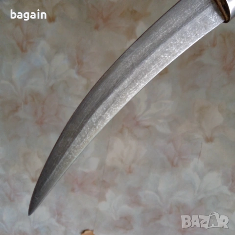 Сребърен ханджар, кама, ятаган., снимка 2 - Антикварни и старинни предмети - 54368959