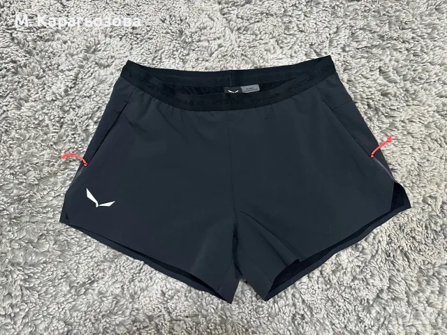 Дамски панталонки Salewa Pedroc Durastretch 2-in-1, Размер L, снимка 2 - Къси панталони и бермуди - 55685557