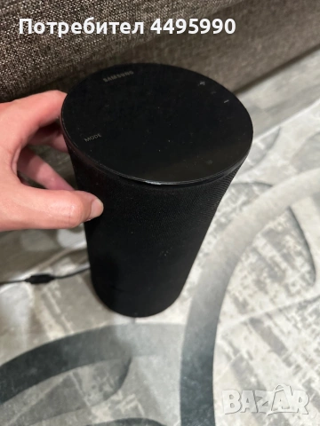Samsung WAM1400 Wi‑Fi Smart Speaker 10W RMS Black Cylinder Wireless Audio