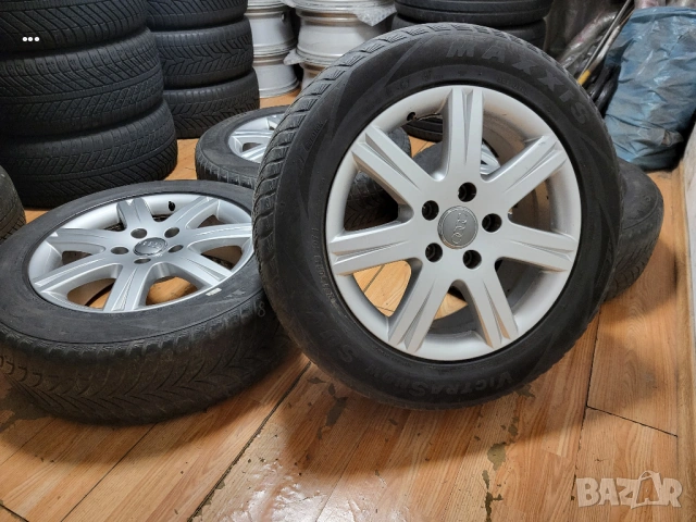 джанти 18" 5х130 Audi Q7 / Ауди Кю7 оригинални, снимка 17 - Гуми и джанти - 54045492
