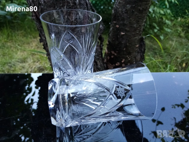 * Зорница * - кристален сервиз за вода НОВ !, снимка 5 - Сервизи - 54906010
