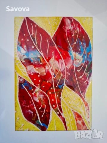 Авторска картина "Настроение", снимка 3 - Картини - 54264806