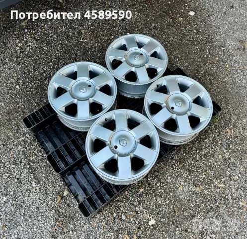 4бр.Алуминиеви джанти 16цола 4x100 за Renault Clio,Twingo,Dacia Sandero,Jogger,Nissan Micra,Note, снимка 2 - Гуми и джанти - 55584118