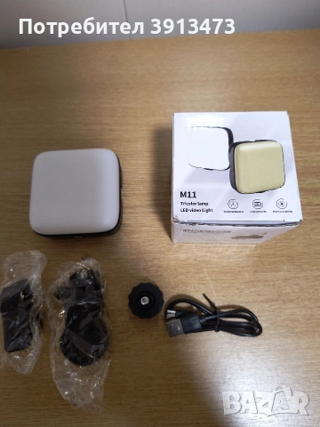 Приставка за магнитно LED осветление за телефон за селфита и фотография