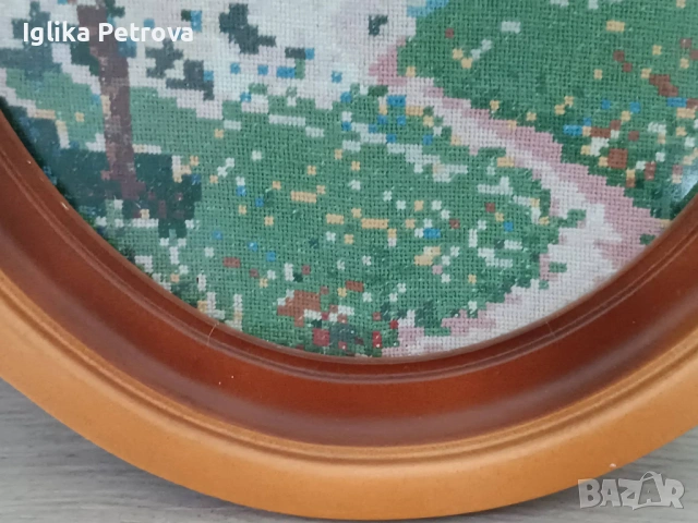 Гоблени Пролет в планината и Менче с маргаритки , снимка 8 - Гоблени - 54903069