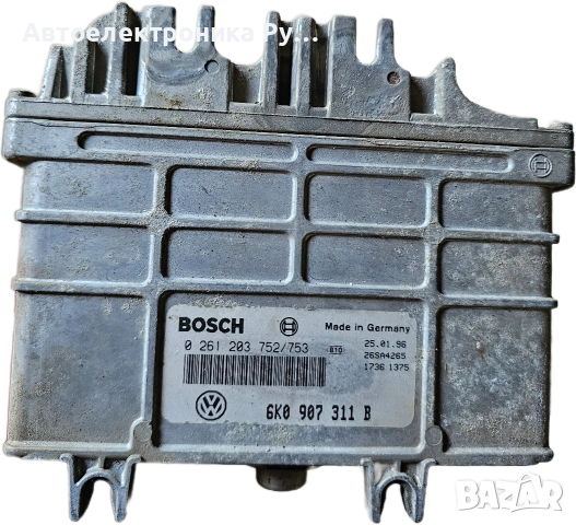 Компютър за двигател Seat Cordoba 1.6, 6K0907311B ,0261203752, MA1.2.3