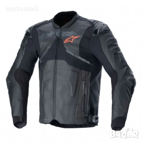 Кожено яке ALPINESTARS ATEM V5 BLACK, снимка 2 - Аксесоари и консумативи - 54481311