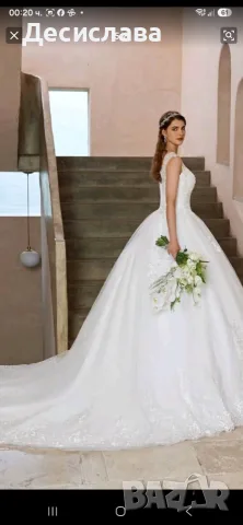 Булчинска рокля , снимка 3 - Сватбени рокли - 55340681