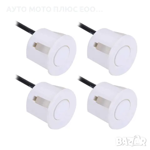 Парктроник с LED SLIM Display и звукова сигнализация - Бял 22мм., снимка 4 - Аксесоари и консумативи - 55533199