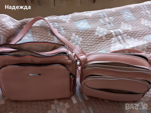 Дамски розови чанти, снимка 2 - Чанти - 54494186