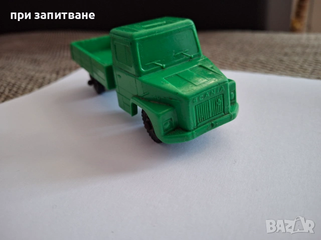 Scania камионче, винил, 10,5 см., Galanite Sweden, снимка 7 - Колекции - 50930351