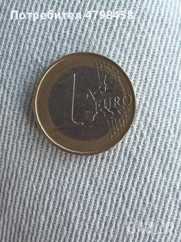 1евро от 2008г., снимка 2 - Колекции - 54346263