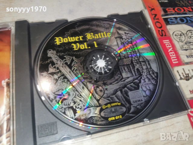 POWER BATTLE VOL.1 CD-ВНОС GERMANY 1006260944H2E6R, снимка 2 - CD дискове - 54843607