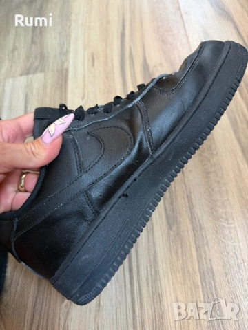 Оригинални кожени кецове Nike Air Force 1 High '07 ! 44 н, снимка 3 - Кецове - 54754911