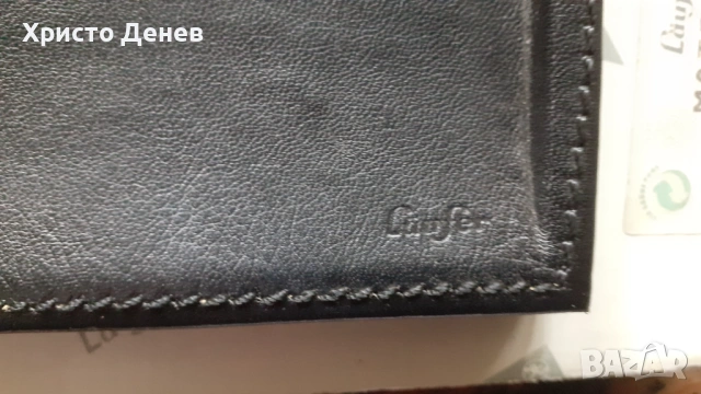 поставка за химикалка за бюро Лауфер Läufer Германия естествена кожа, цвят черен, ръчна изработка, снимка 7 - Други ценни предмети - 54750345
