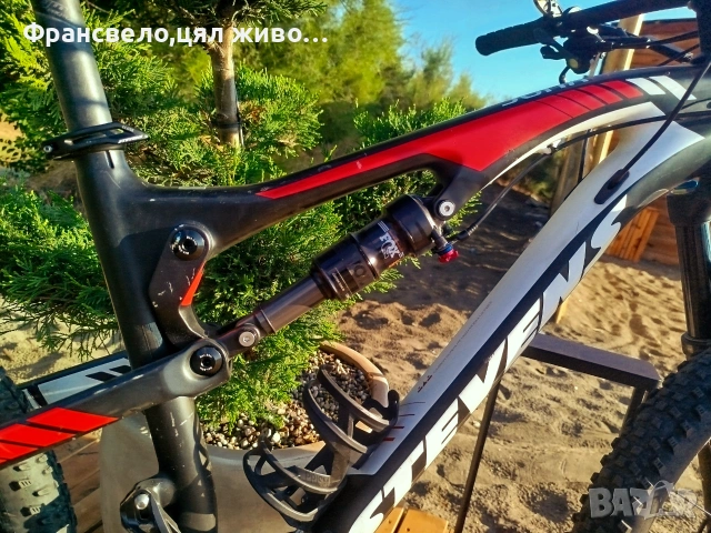 27.5 цола карбон велосипед колело Stevens ,2 по 11 скорости Shimano deore xt размер ес, снимка 5 - Велосипеди - 55246484