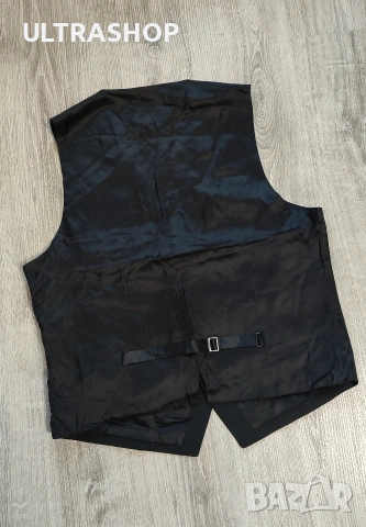 Нов HUGO size 42(uk52) мъжки елегантен елек официален, снимка 9 - Суичъри - 54528756