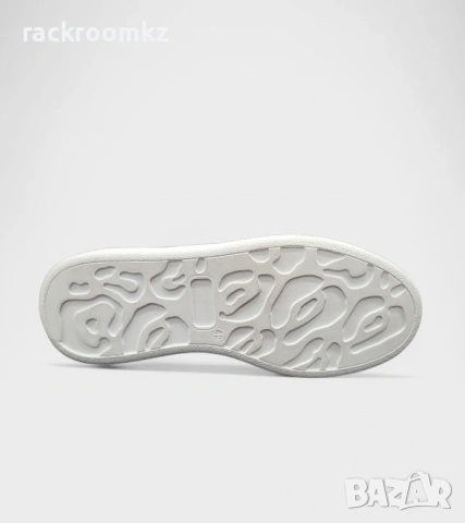 Мъжки бели кецове от кожа LA POLO 051 white, снимка 5 - Кецове - 54345071