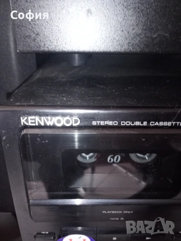 подарък двукасетен KENWOOD , снимка 2 - Декове - 55009134