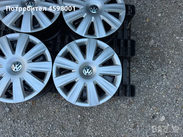 4бр.СТРУКТУРНИ Джанти 16цола 5x112 ET50+ТАСОВЕ за Vw,Skoda,Seat,Audi, снимка 14 - Гуми и джанти - 55596110