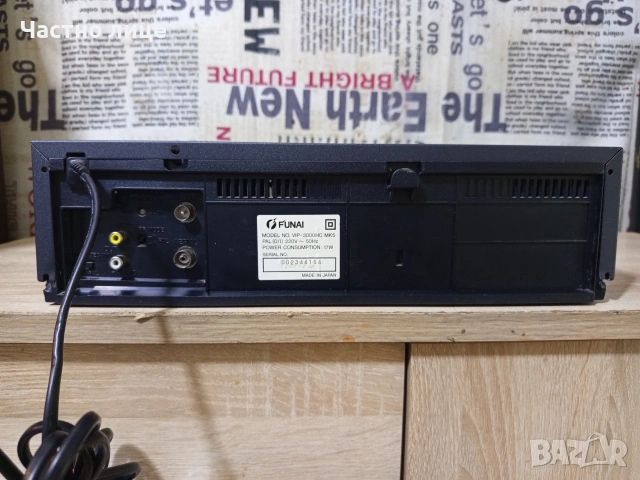 Видео "Funai" VIP-3000HC, снимка 2 - Плейъри, домашно кино, прожектори - 54232977