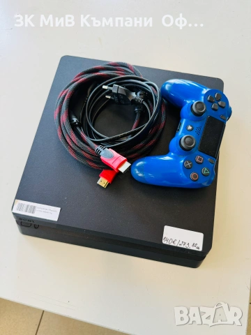 Конзола Sony Playstation 4 Slim 500 GB, снимка 3 - Игри за PlayStation - 55102720