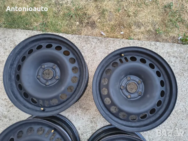5х105 - 16 цола Метални джанти 5 x 105 Opel Astra J 5x105 оригинални 2160142 Astra K, Mokka и Zafira, снимка 4 - Гуми и джанти - 55606572