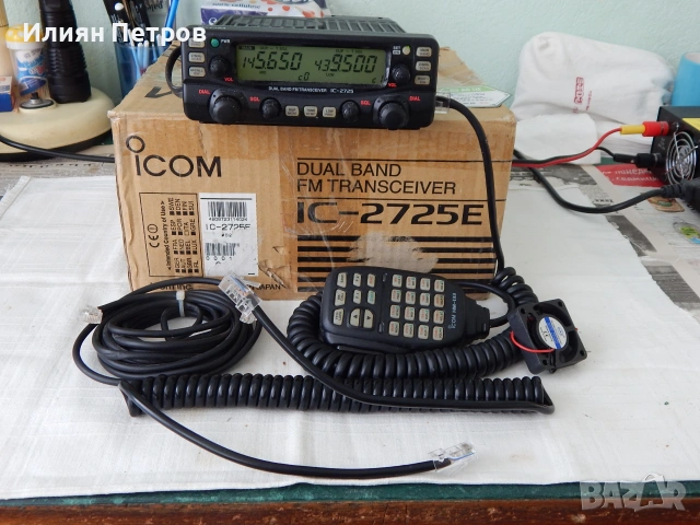 радиостанция ICOM  IC-2725e, снимка 2 - Друга електроника - 55108176