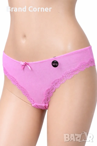 Hunkemöller дамско долнище M – розово с дантела, снимка 2 - Бельо - 54533181