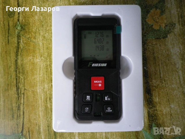 ЛАЗЕРЕН ДАЛЕКОМЕР 120 м., снимка 4 - Измервателни инструменти - 55256178