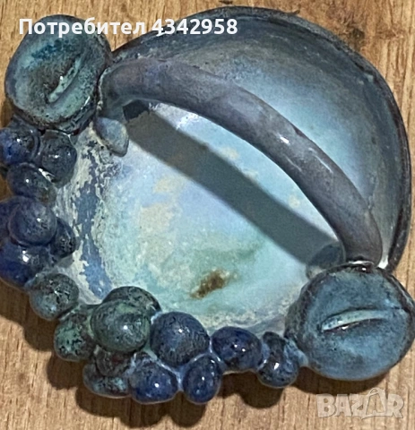 Уникална керамична композиция Ballas Studio – Гърция.1970-1980г., снимка 2 - Антикварни и старинни предмети - 54486988