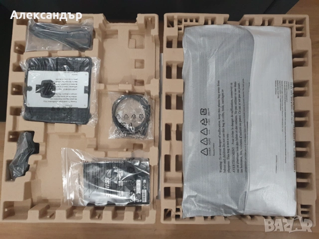 Нов професионален 27" монитор MSI PRO MP271A E2 FullHD IPS 120Hz 1ms MPRT вградени високоговорители, снимка 6 - Монитори - 54010024