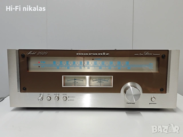 FM радио стерео ресийвър Hi-Fi ретро MARANTZ model 2020