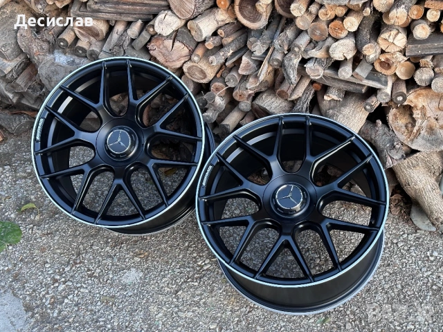 AMG Джанти за Мерцедес Mercedes 18 “ цола 5х112 чисто нови 4x8.5j 4 matic E ML GLK
