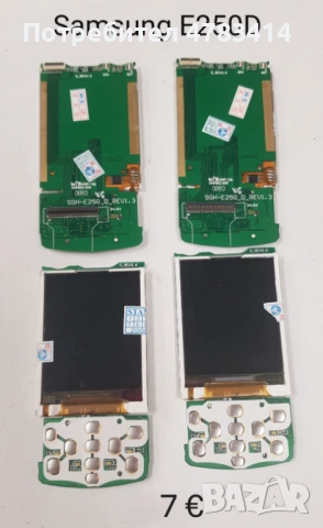 Дисплей за Samsung V200,P400,L760,X500,X510,X620,E570,E620,E370,E800,E820,E600,J600,X530,C250,E250D, снимка 18 - Резервни части за телефони - 54718391