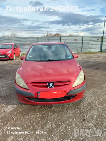 Продавам Пежо 307 1.4 HDI 2003г