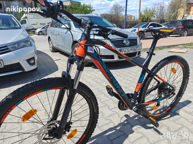 PA Велосипед 27.5" APOLON черен/оранж, снимка 7 - Велосипеди - 54276972