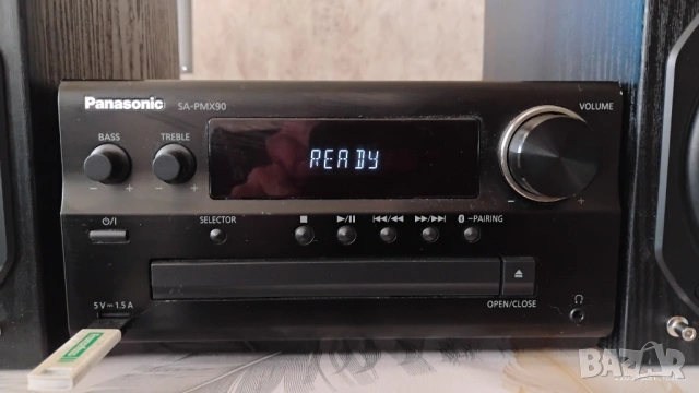 Panasonic SC-PMX90 Hi-Res Audio System / CD,USB,Bluetooth ,TV / + оригиналните 3-лентови колони., снимка 7 - Аудиосистеми - 54653914