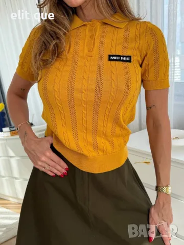 дамски блузи miu miu , снимка 2 - Блузи с дълъг ръкав и пуловери - 55377928