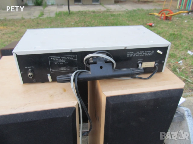 Stereo Tuner SANYO JT 20L 15 , снимка 5 - Ресийвъри, усилватели, смесителни пултове - 55081386