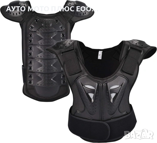 Мото предпазна жилетка тип „БРОНЯ“ с размери (S, M, L, XL)