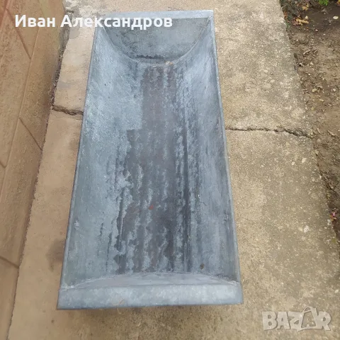Поцинковано корито, снимка 4 - Бидони, бурета и бъчви - 55669442