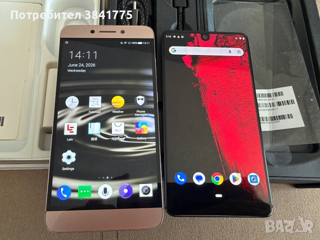 Essential Phone PH-1 и LeEco X620 